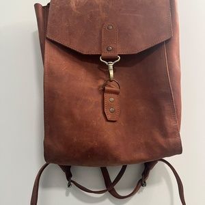 Handmade Leather Backpack